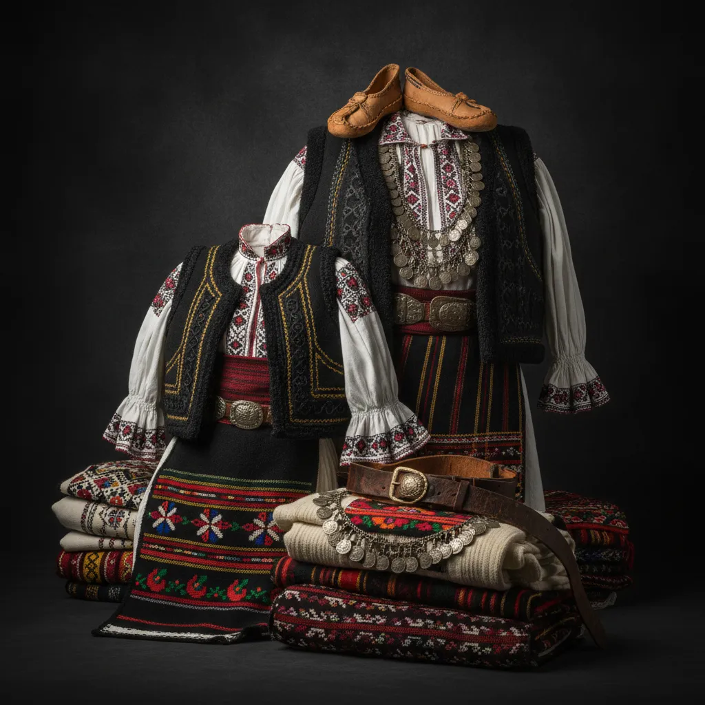 Living luminos amenajat de Ansamblul Folcloric Tradițional CARAȘUL din Greoni